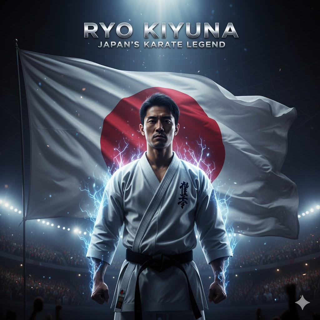 Ryo Kiyuna karate